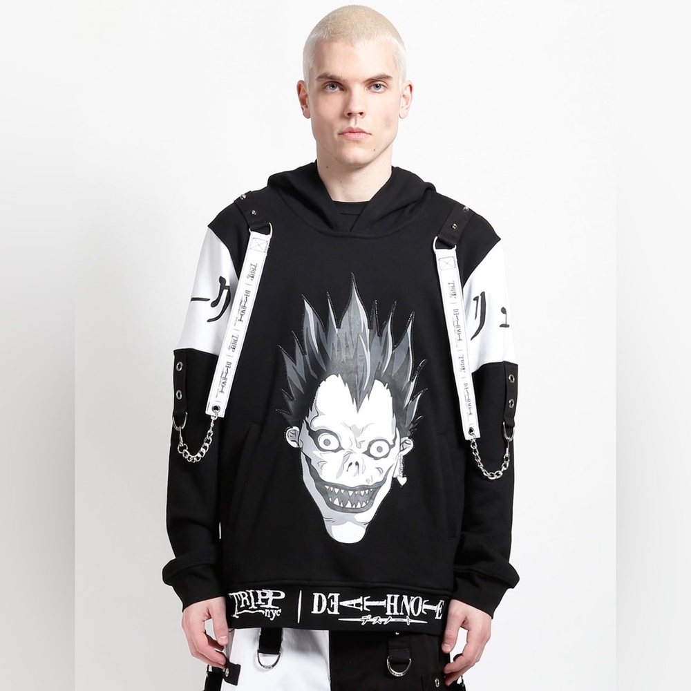 TRIPP NYC x Death Note Ryuk Chain Hoodie - Picture 4 of 7